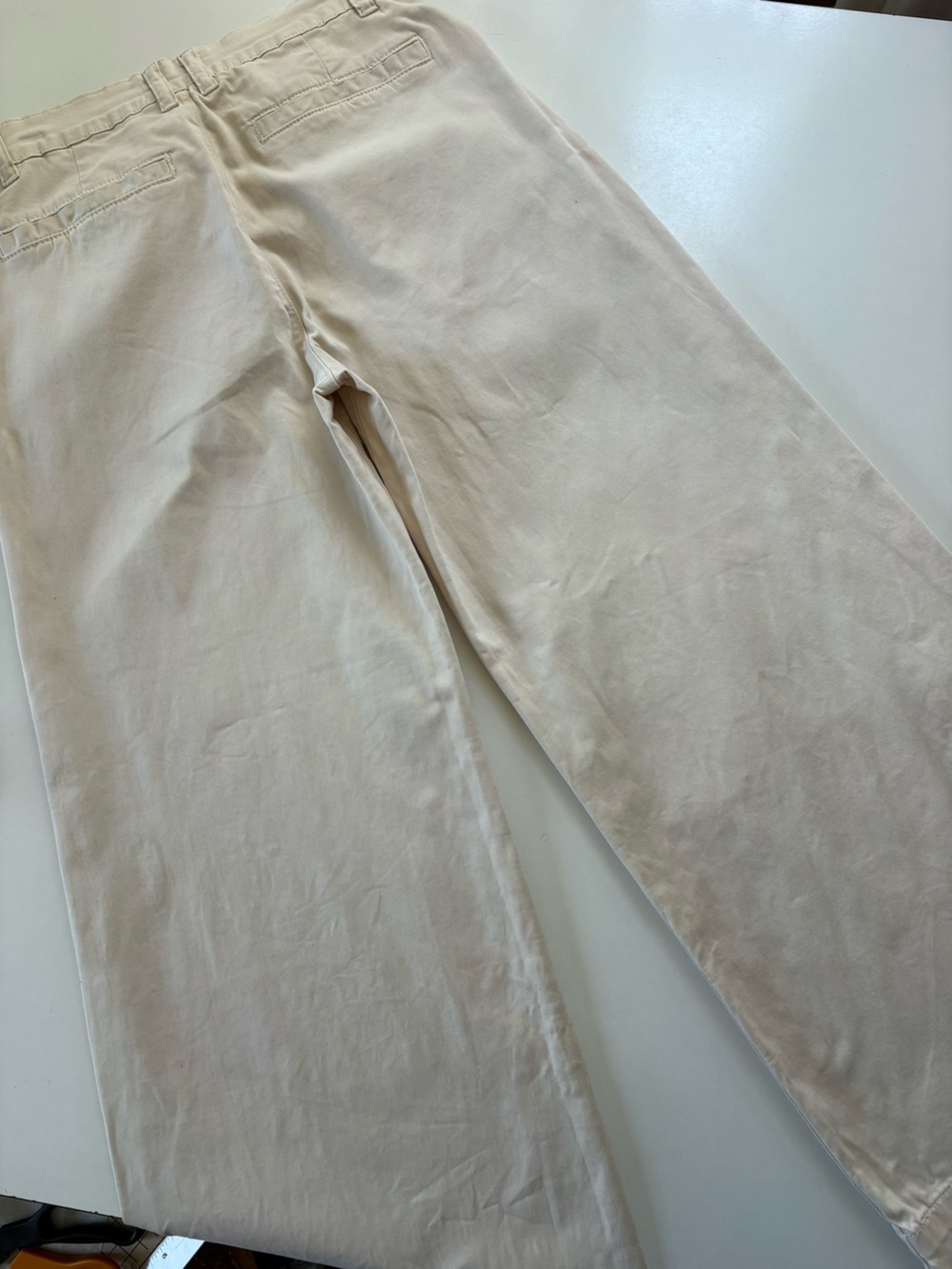 Frame Cream Khakis Wide Leg 26 - Picture 4 of 12